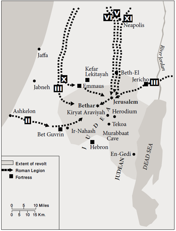 kochba map